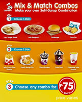 Jollibee Mix & Match Combo