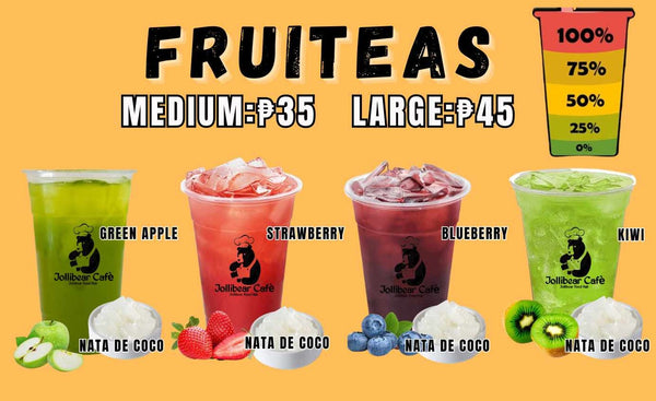 [Jollibear] Fruiteas w/ Nata