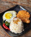 [Sisig Malala*] Silog Meal - Pork