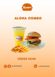 [Klord*] Combo (Burger with Fries & Drink)