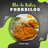 [Ola De Baler*] Silog Meals