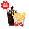 [Jollibee.] Medium Fries w/ Coke Float