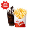 [Jollibee.] Large Fries w/ Coke Float