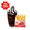 [Jollibee.] Regular Fries w/ Cokefloat