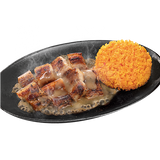 [Mang Inasal] Sizzling Liempo w/ Mushroom Gravy & Java Rice