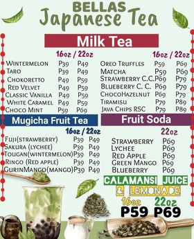 [Bella's^] Japanese Tea (Mugicha) Milk Tea