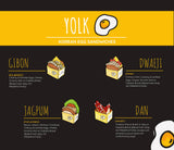 Yolk Korean Egg Sandwiches - Dwaeji (Pork) ^