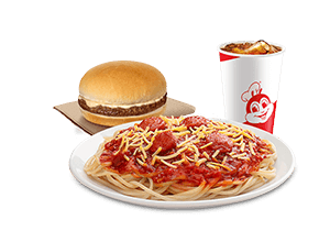 [Jollibee] Jolly Spaghetti w/ Cheesy Yumburger S4