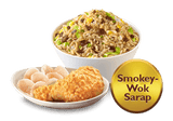 Chowking Beef Chao Fan + Chinese Style Fried Chicken /