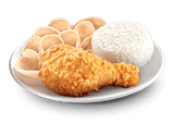 [Chowking] 1pc. Chinese-Style Fried Chicken Plain Rice C1