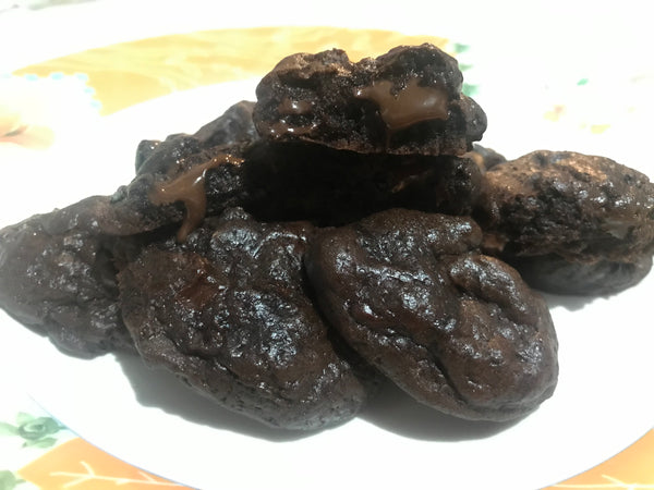 [HH^] 12pcs Mini Double Dark Chocolate Cookies