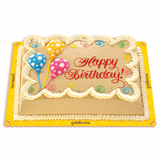 [Goldilocks*] Balloons Greeting Cake 8x12