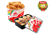 [Jollibee'] 8 pc. Chickenjoy w/ Family Pan Palabok G5