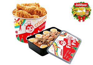 [Jollibee] 8 pc. Chickenjoy w/ Family Pan Palabok G5