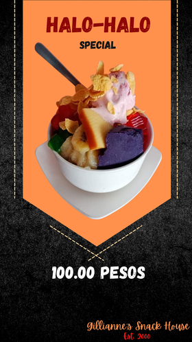 [Gillianne's^] Halo- Halo (Special & Regular)