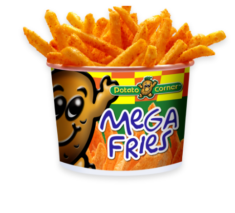 [Potato Corner*] Fries (Mega)