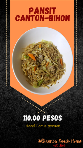 [Gillianne's^] Pancit Canton-Bihon (20-30 mins)